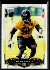 Ryan Shazier 2014 Topps Chrome #218 Refractor Rookie Pittsburgh Steelers RC