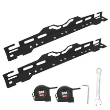 Toe Alignment Tool Plates 2Pcs, Wheel Toe Alignment Tool Plate with 2Pcs Tape 
