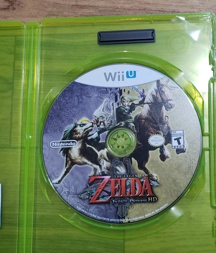 The Legend of Zelda Twilight Princess HD Nintendo Wii U 2016 Disc Only Tested