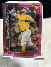 2025 Topps Series 2 - Future Stars Wilyer Abreu #367 Pink Holo Foil