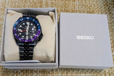 Seiko 5 Sports GMT Yuto Horigome Uhr SSK027K1 Tokyo Night Limited 2700 Neu