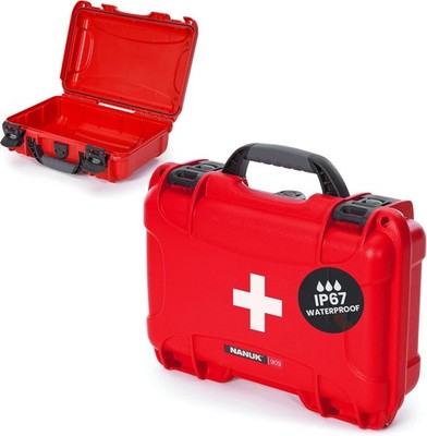NANUK 909 Waterproof Empty First Aid Box Hard Shell Portable Medical Organizer