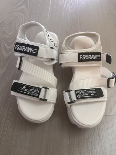 Y2k Chunky Platform Sandals Strappy By FS Zerone Raw Braztz Sandals  36 US 5.5