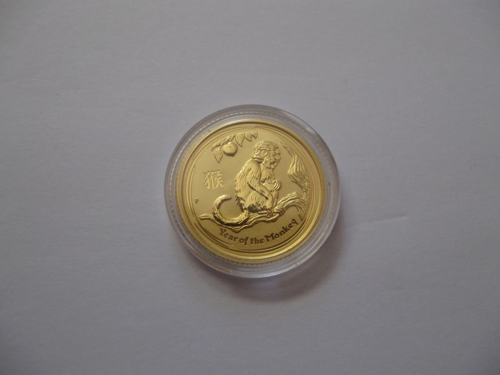 1/10oz Lunar II Affe 2016 – Originalkapsel, ungeöffnet, 20er Rolle