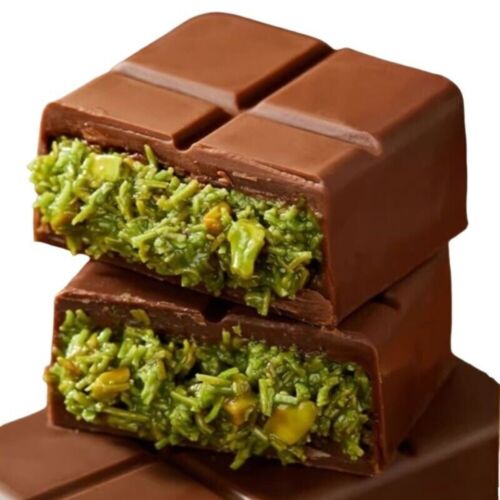 Dubai Pistachio Chocolate with Pure Cocoa Butter A Popular Snack Recommendation