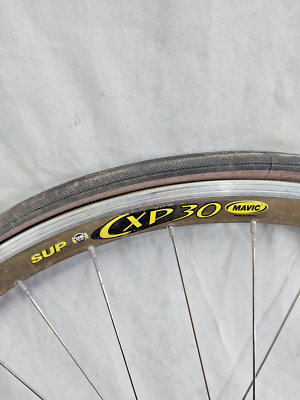 Shimano 105 700c Rear Road Bike Wheel 130mm 32S Mavic Sup CXP Aero