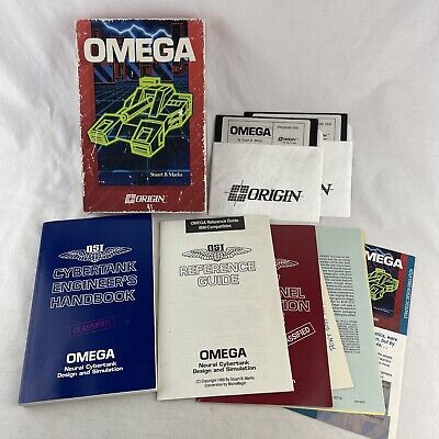 Omega: Neural Cybertank Design & Simulation - Commodore 64 Game