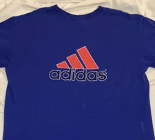 Vtg ADIDAS D.C UNITED T SHIRT Rare USA MADE Originals MLS SOCCER Football MENS L