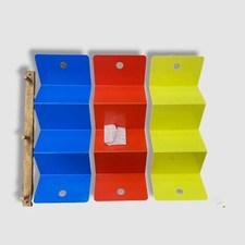 The Art of Ping Pong ZigZag Candy ArtNet Portable Table Tennis Set