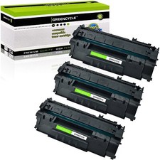 3PK Compatible For LaserJet 1160Le 1320nw 1320tn Q5949A 49A BLK Toner Cartridges