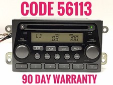 2004 Honda Element Ex 39101-scv-a030-m1 Radio Stereo Disc Cd Player Ho301