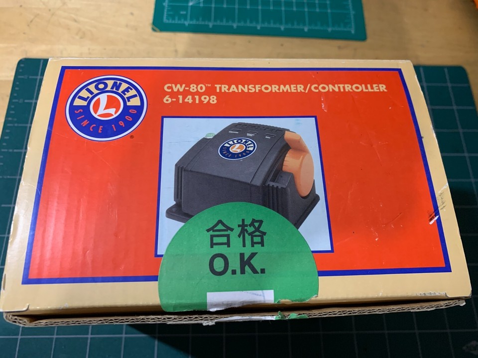 LIONEL CW80 TOY TRANSFORMER TRAIN 80 WATT 614198 read description