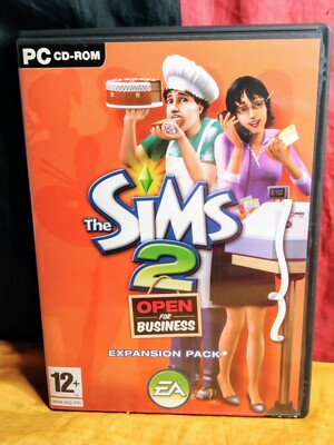 The Sims 2: Open for Business (PC Windows 98/2000/XP, 2006, CD-ROM, EA)
