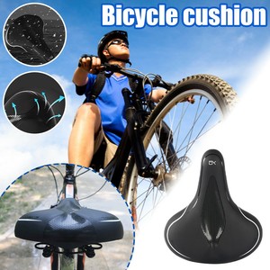 comfort mountain bike comfort soft pad cushion saddle seat bicycle cycle pu hy ebay ebay