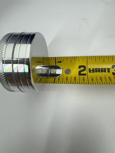 Aerospaced 1.6" 2 Piece Herb Grinder - Silver - 40mm - New - Picture 4 of 6