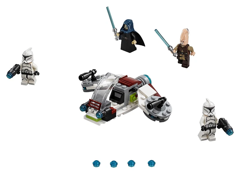LEGO Star Wars 75206 Jedi and Clone Troopers Battle Pack Retired