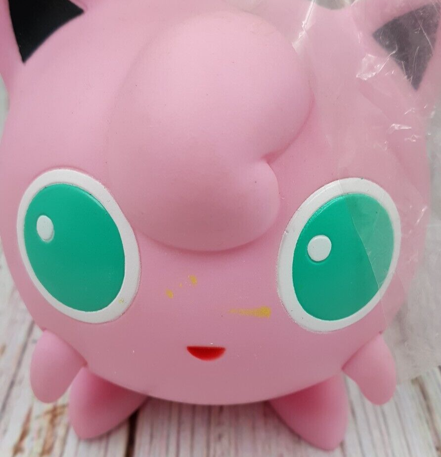 Vintage Nintendo Pokemon JIGGLYPUFF Tomy DX Vinyl Figures 1998 3-3