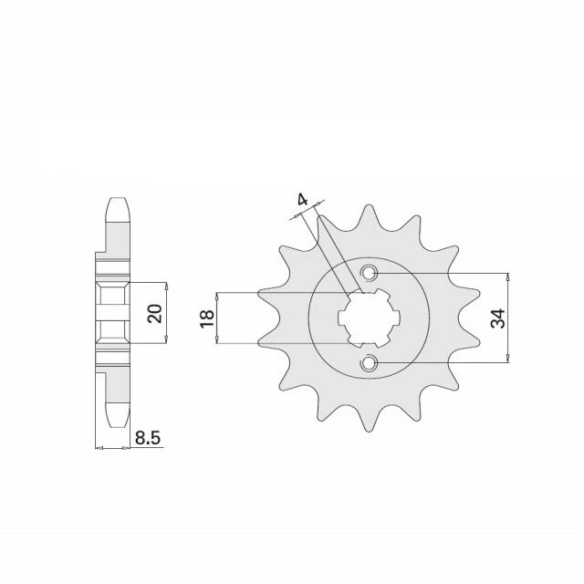 Kettensatz ENUMA 520 HO für SMC 170 - Bild 2 von 3