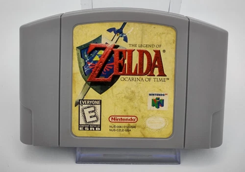 Legend of Zelda: Ocarina of Time (Nintendo 64, 1998) - Authentic - Tested