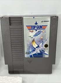 Top Gun Nintendo Entertainment System 1987 NES Complete In Box Konami Maverick