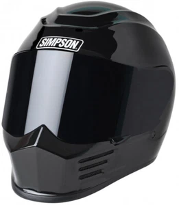 Simpson Speed (ece 22.06) - Gloss Black Motorcycle Helmet
