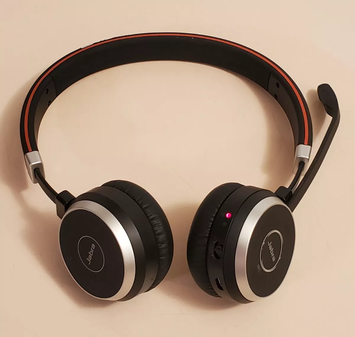 Måling Fremmed Alfabet JABRA Evolve 65 Stereo Bluetooth Headset HSC018W. Stereo Headphones w Microphone | eBay Måling Fremmed Alfabet JABRA Evolve 65 Stereo Bluetooth Headset HSC018W. Stereo Headphones w Microphone | eBay