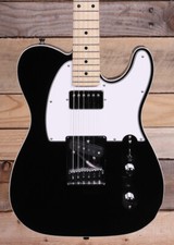 Chitarra elettrica ESP Ron Wood Signature MIJ nera con custodia "Ottime condizioni"