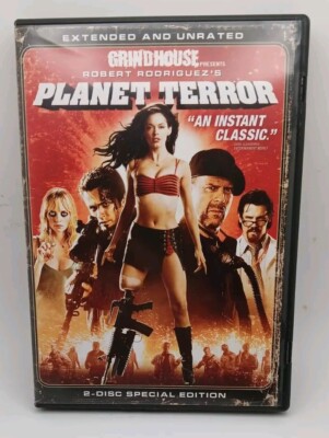 Planet Terror (DVD,2-Disc Extended/Unrated) PRE-OWNED VERY GOOD 