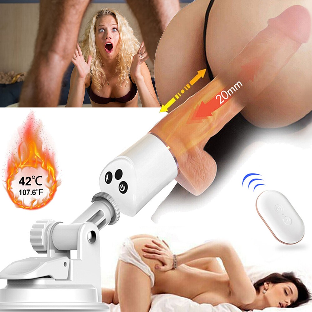 Remote-Controlled Heating Thrusting Dildo Vibrator for Hands-Free Pleasure  