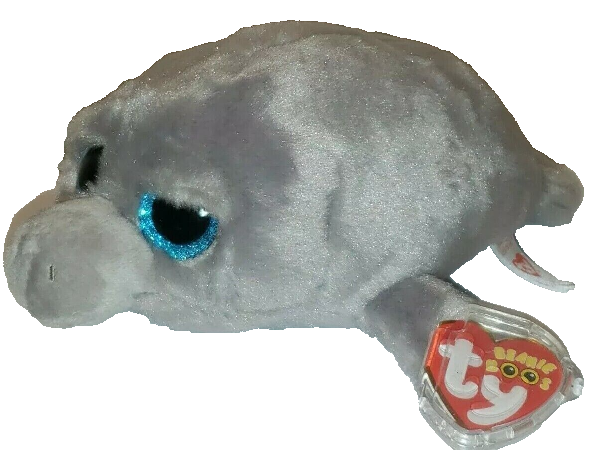 Ty Beanie Boos MILO the Manatee Sea Cow (6 Inch) MWMTs Stuffed