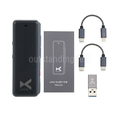 XDUOO Link2 Bal USB DAC Decoder Headphone Amplifier   Balanced Structure ot25 #E