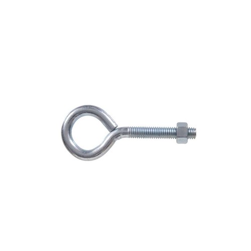 Hillman 1/4-20 x 2-1/2 In. Eye Bolt with Hex Nut 5-Pack 320708