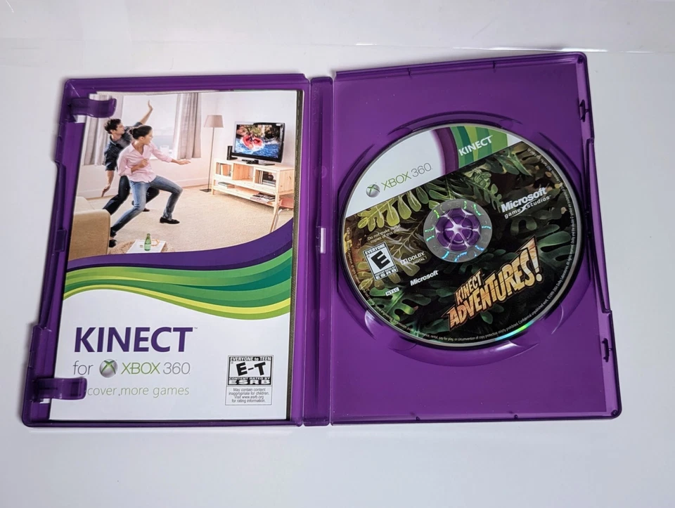 KINECT ADVENTURES, (XBOX 360) Rated E - Image 3 of 3