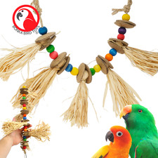 3618 Large Hula Skirt Bird Toy parrot cage toys cages preening amazon conure pet