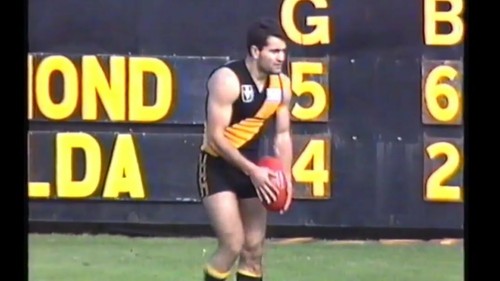 Richmond Football Club 1987 BOND Corporation VFL Tigers jumper sponsor patch AFL - Picture 14 of 15