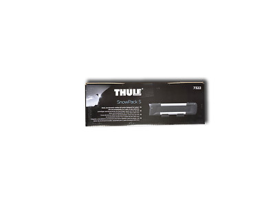 THULE SnowPack 7322 Skihalter für 2 Paar Ski Montage auf Aluschienen