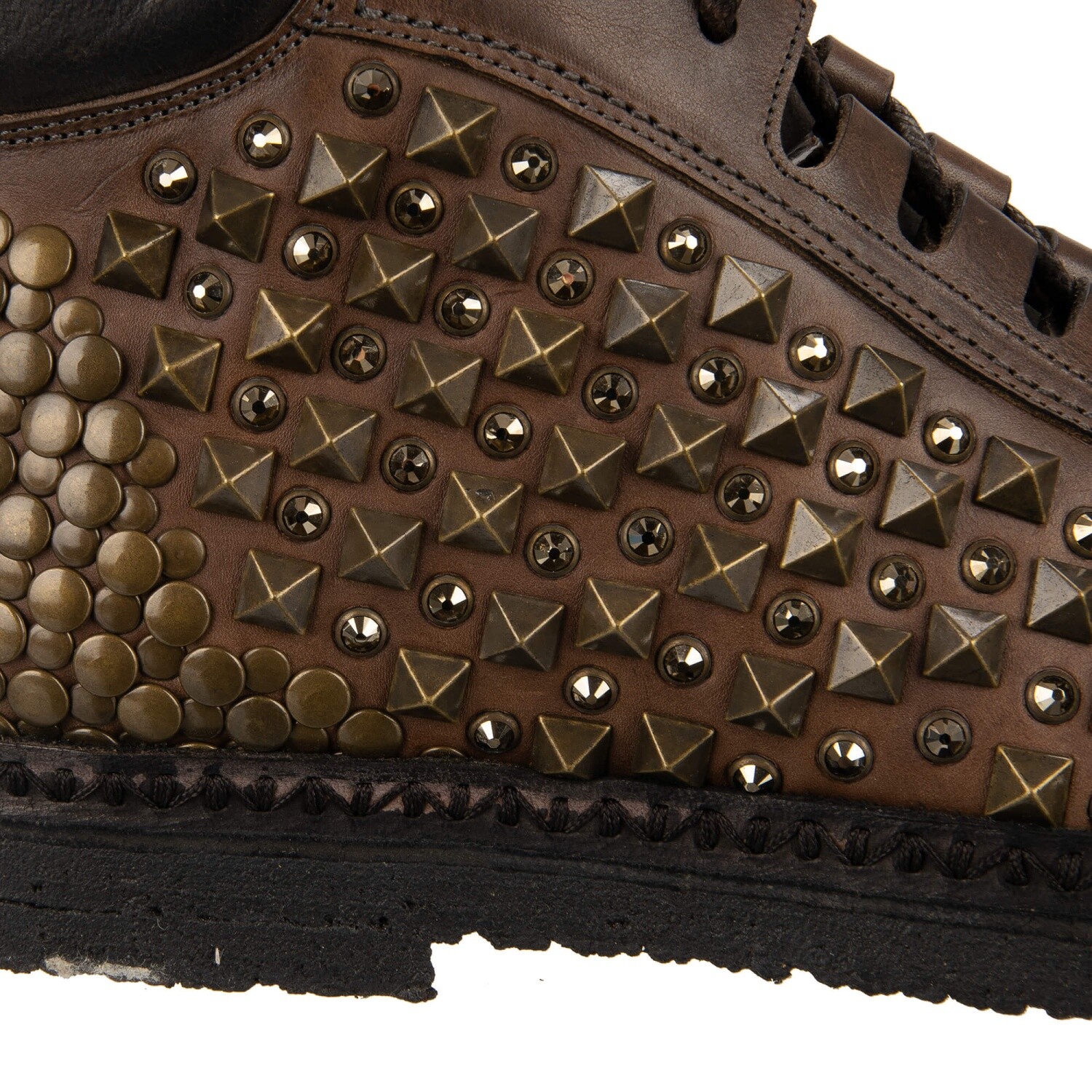 DOLCE & GABBANA Crystal Studded Boots Ankle Boots Shoes 41 UK 7 image 6