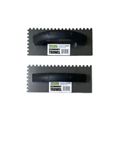 TROWEL (2 PACK) 1/4 In. X 1/4 In. Sq-Notch