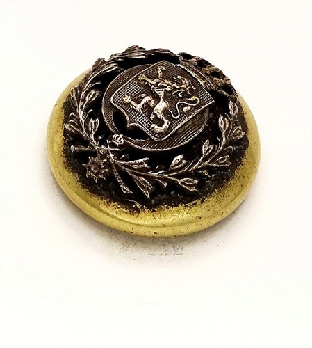Bouton d'Administration Belge. Fabrication Française. Vers 1900. 21 mm - Picture 2 of 4