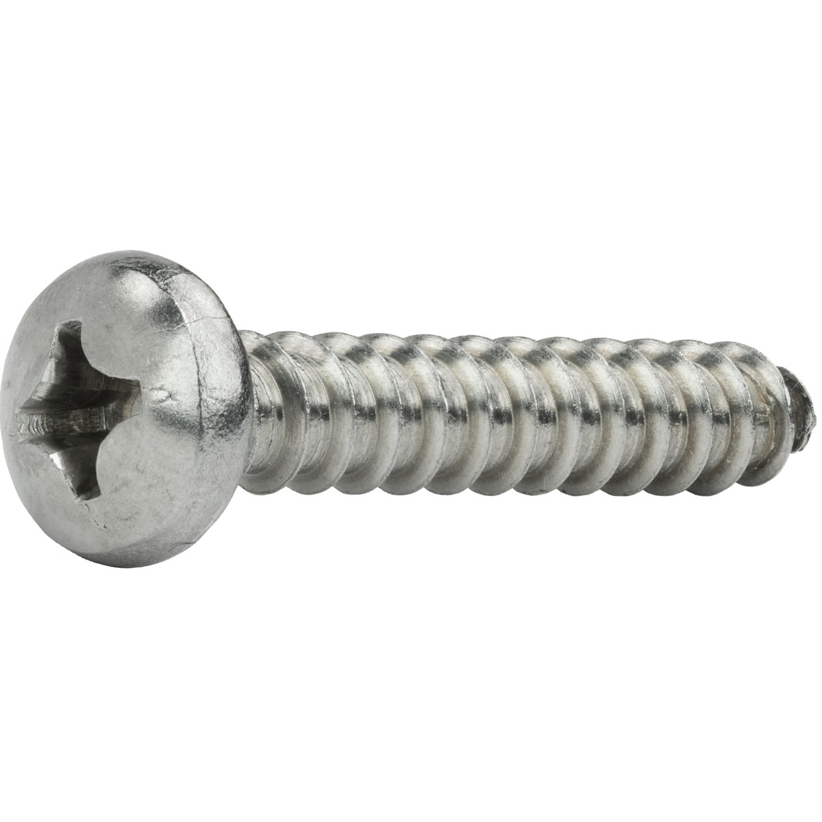 No.6 Pozi Pan Head Self Tapping Screws With Flange Type C In Bright - Foto 5