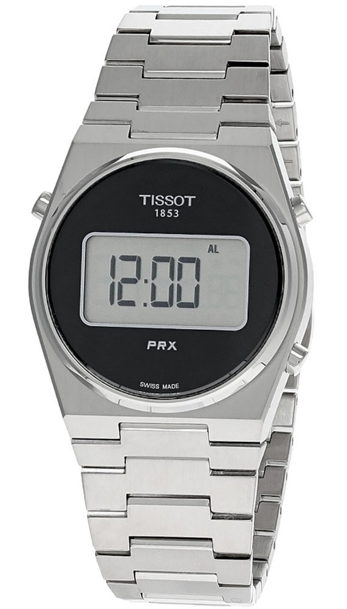 専用❗️Tissot PRX✨ティソPRX クォーツ　腕時計 ブラック　電池交換済 Tissot PRX Digital 40MM Quartz SS Black Men's Watch T137.463.11