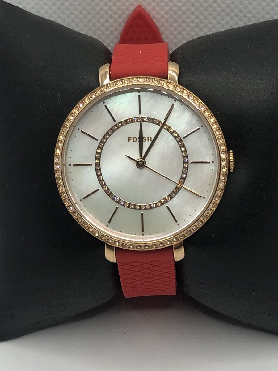 Es4452 Women's Fossil Watch Jocelyn ES4455 Mother Of Pearl Quartz