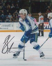 Swift Current Broncos Tyler Steenbergen Signed Autographed 8x10 WHL Photo COA 