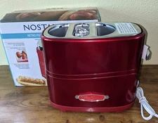Nostalgia Retro Pop-Up Hot Dog Toaster - Red (HDT600RETRORED)