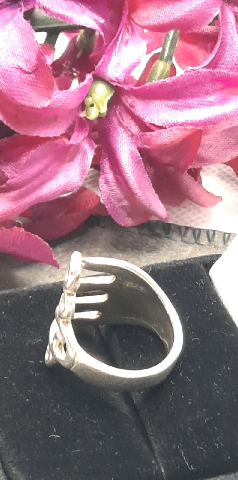 Sterling Silver Swirly Ring - image 4