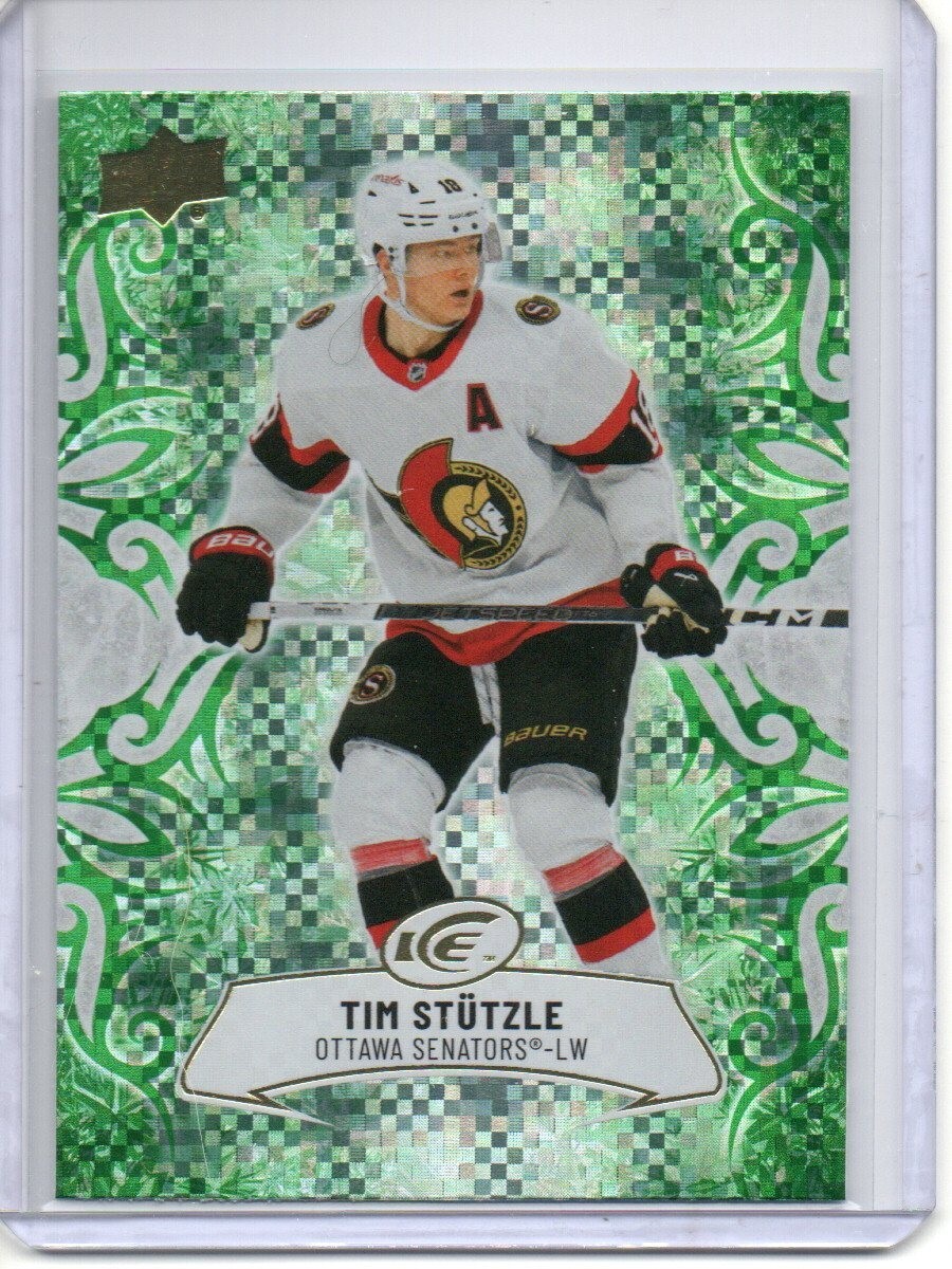 2024-25 UD Ice Emerald Green ** You Pick ** Vets Stars Rookies fill your set