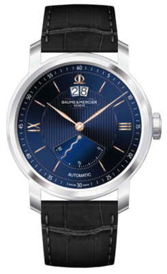 Baume & Mercier Classima Opalescent Dark Blue Men's Watch Limited M0A10188