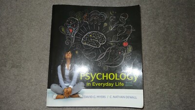 Psychology in Everyday Life 4th Edition by David G Myers (English) Book | eBay