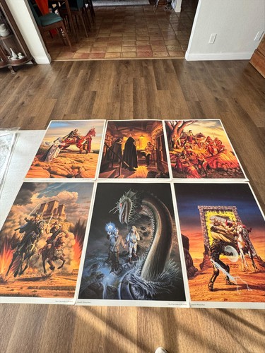 Signed Valley of Steel Larry Elmore 1994 Limited Edition Fantasy Art Portfolio - Picture 4 of 9