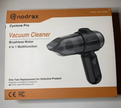 Nodrax Cyclone-Pro Cordless Handheld Vacuum Cleaner Efficient Brushless READ